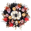 image:imageNearly Natural 24in Artificial Halloween Wreath Front Door Decor