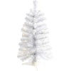 image:imageNearly Natural 2ft PreLit White Tabletop Artificial Christmas Tree 35 LEDs