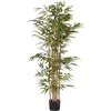 image:imageNearly Natural 64 in Artificial Bamboo Tree with 7 Natural Trunks
