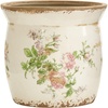 image:imageNearly Natural 8 in Tuscan Ceramic Floral Print Planter for Home Decor