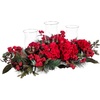 image:imageNearly Natural Artificial Hydrangea Christmas Centerpiece Candle Holder