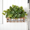 image:imageNearly Natural 15in Pothos Ledge Plant Set on Foam Silk PlantGreen