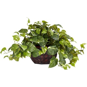 image:imageNearly Natural 29 in Artificial Pothos Plant with Decorative Vase