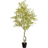 image:imageNearly Natural 7ft Autumn Nandina Artificial Fall Tree  Harvest Season Foliage Display