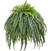 image:imageNearly Natural 56in Giant Boston Fern Artificial Plant in Cement Bowl