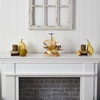 image:imageNearly Natural 12 Fall Harvest Pumpkin amp Berries Candelabrum Centerpiece
