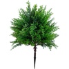 image:imageNearly Natural 15 in UVResistant Artificial Cedar Bush Set of 215 in