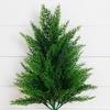 image:imageNearly Natural 15 in UVResistant Artificial Cedar Bush Set of 222 in