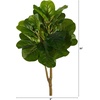 image:imageNearly Natural 25ft Fiddle Leaf Fig Artificial Tree No Pot