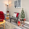 image:imageNearly Natural 3 Frosted Swiss Pine Prelit Artificial Christmas Tree