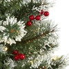 image:imageNearly Natural 3 Frosted Swiss Pine Prelit Artificial Christmas Tree
