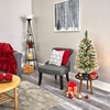 image:imageNearly Natural 3 Frosted Swiss Pine Prelit Artificial Christmas Tree
