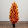 image:imageNearly Natural 4ft UV Resistant Autumn Artificial Fall Cedar Tree  IndoorOutdoor