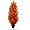 image:imageNearly Natural 4ft UV Resistant Autumn Artificial Fall Cedar Tree  IndoorOutdoor