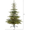 image:imageNearly Natural 6ft PreLit Spruce Artificial Christmas Tree 350 LEDs