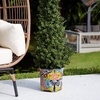 image:imageNearly Natural 95 in x 10 in HandPainted Mexican Talavera Ceramic Planter
