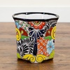 image:imageNearly Natural 95 in x 10 in HandPainted Mexican Talavera Ceramic Planter
