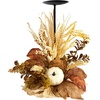 image:imageNearly Natural 12 Fall Harvest Pumpkin amp Berries Candelabrum Centerpiece