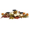 image:imageNearly Natural 22 Fall Harvest Pumpkins amp Berries Candelabrum Centerpiece