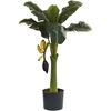 image:imageNearly Natural 3 ft Artificial Banana Tree with Pot Faux Room Decor Plant