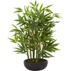 image:imageNearly Natural 20 Bamboo Artificial Silk Plants Green