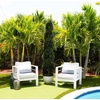 image:imageNearly Natural 7ft Double Pond Cypress Spiral Topiary UV Resistant IndoorOutdoor